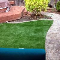 Artificial Grass Installation Brea, California Roof Top, Beautiful Backyards