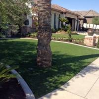 Artificial Grass Installation Laguna Beach, California Landscaping, Front Yard