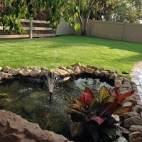 Artificial Turf Installation Mission Viejo, California Landscape Photos, Above Ground Swimming Pool