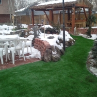 Fake Grass Laguna Beach, California Landscape Rock, Cold Weather