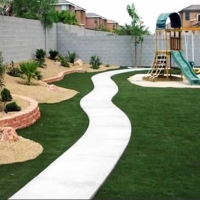 Fake Turf Newport Beach, California Landscape Design, Backyard Design