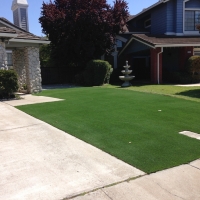 Plastic Grass Rancho Santa Margarita, California Landscaping, Front Yard Landscaping