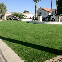 Synthetic Grass Cost North Tustin, California Landscape Design, Front Yard