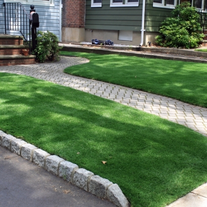 Artificial Grass Carpet La Palma, California Landscape Rock, Front Yard