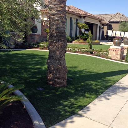 Artificial Grass Installation Laguna Beach, California Landscaping, Front Yard