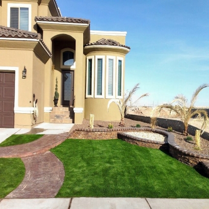 Artificial Grass Installation Midway City, California Landscape Rock, Front Yard Landscape Ideas