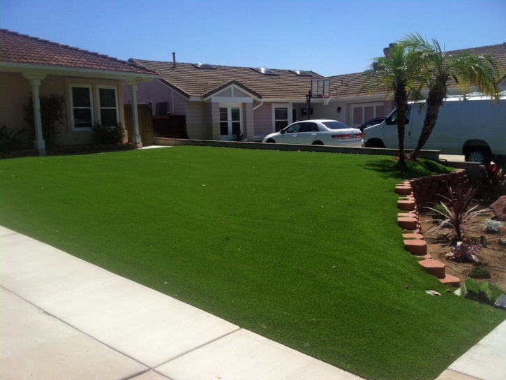 Artificial Grass Carpet Brea, California Lawn And Garden, Front Yard Landscape Ideas