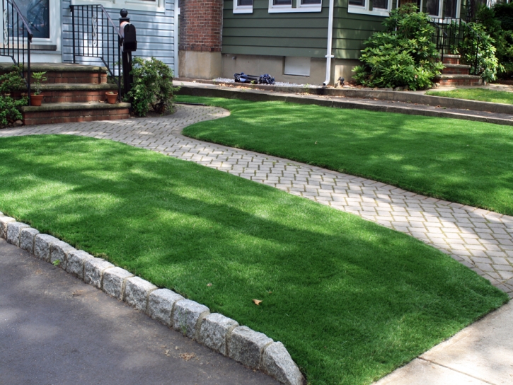 Artificial Grass Carpet La Palma, California Landscape Rock, Front Yard