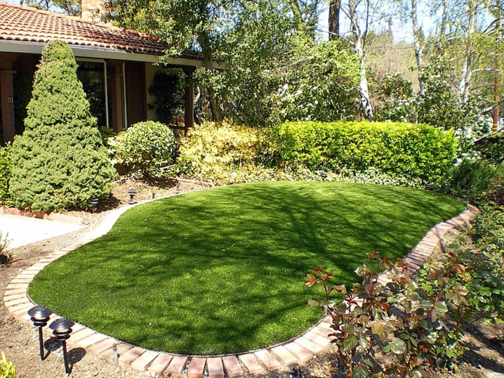 Artificial Grass Installation Costa Mesa, California Paver Patio, Backyard