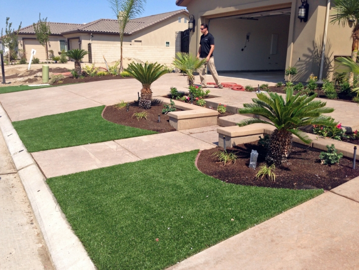 Artificial Lawn Fountain Valley, California Lawn And Landscape, Front Yard Landscaping