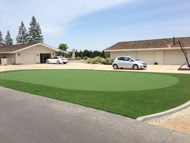 Faux Grass Fullerton, California Landscape Design, Small Front Yard Landscaping