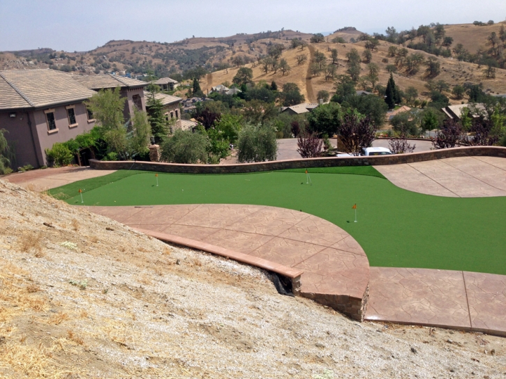 Lawn Services Seal Beach, California Outdoor Putting Green, Backyards