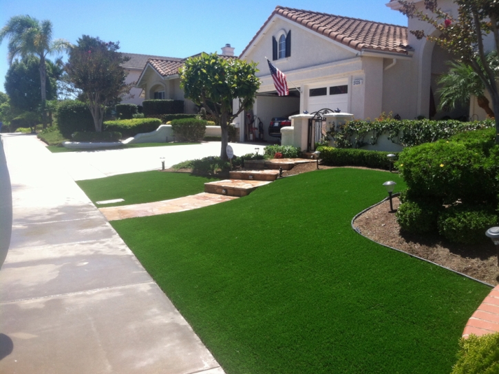 Synthetic Grass Cost Costa Mesa, California Lawn And Garden, Front Yard Ideas