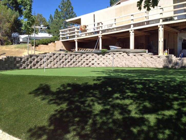 Synthetic Lawn Orange, California Home Putting Green, Backyards